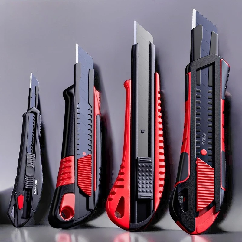 

Heavy Duty Art Knife Multifunctional Large Self Locking Express Delivery Unpacking Knife Household Wallpaper Knife