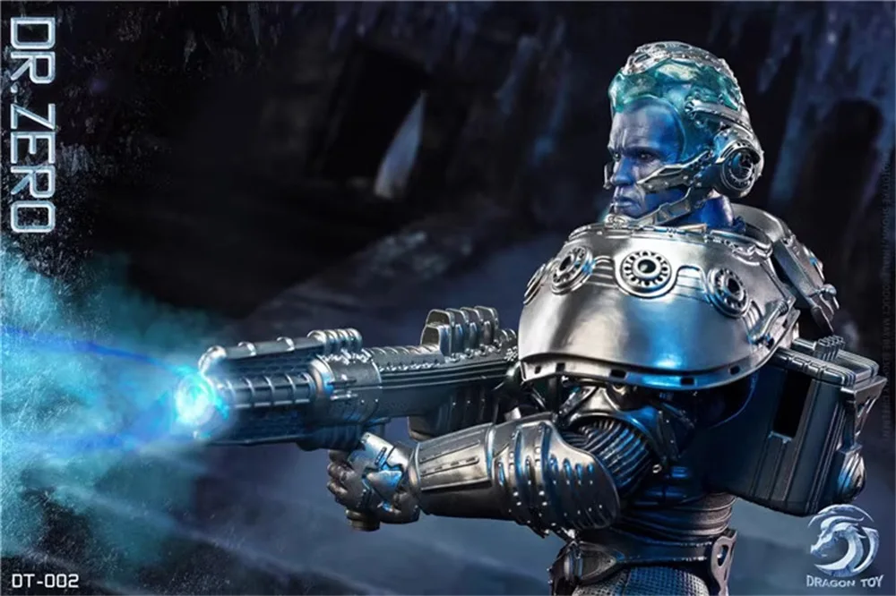 

1/6 Dragon DP002 Male Emit Light Mister Freeze Victor Fries Rapid Freezing Light Year with Electronic Light Full Set 12" Action