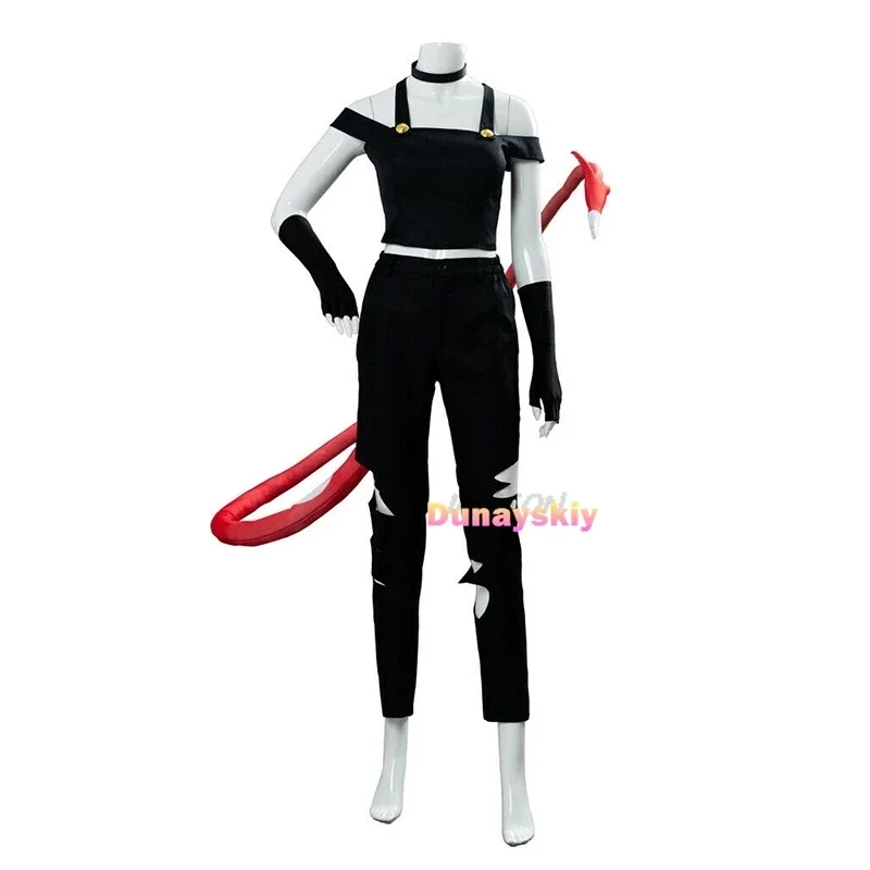 Anime Hazbin Cosplay Hotel Helluva Boss Millie Cosplay Costume Fancy Dress Outfit Costume Men Women Halloween Costume Full Set