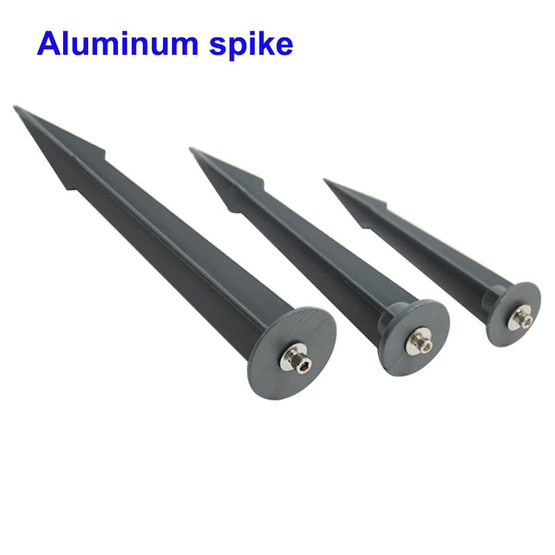 

2/5 pieces of aluminum spike plug brackets, grounding rods, used for garden lights, LED lawn lights, LED lighting accessories