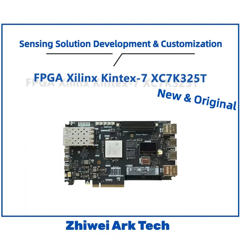 

Xilinx Kintex-7 XC7K325T PCIe Board, Dual 10G SFP+/Dual Gigabit Ethernet, FPGA Development for AI/5G/ZNAS