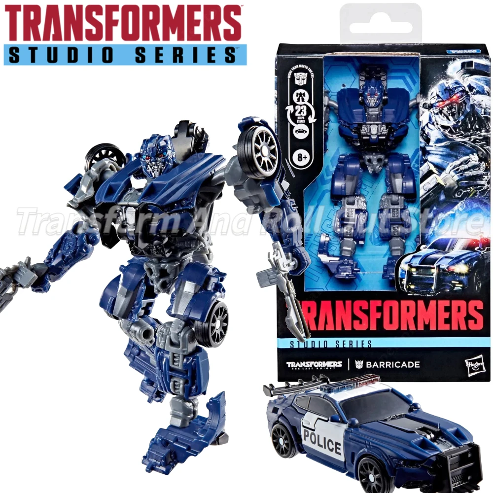 

In Stock Transformers Studio Series Deluxe Barricade TF5 Last Knight Action Figure Model Toy Collection Hobby Gift