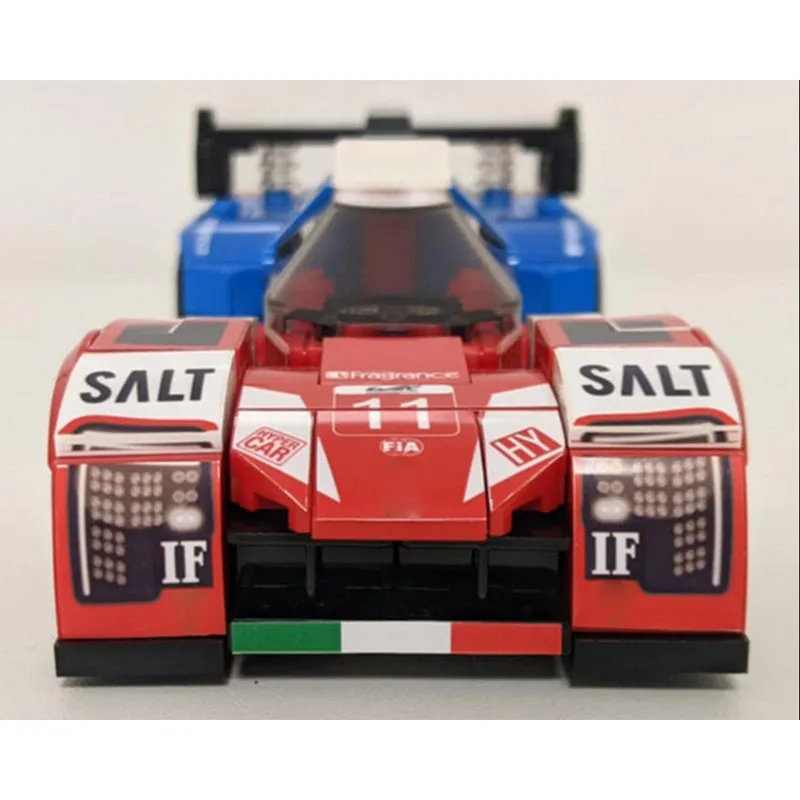 MOC-210308 bloques de construcción de carreras de coches deportivos icónicos modelo 314 PartsMOC creativos niños cumpleaños juguete de bloques de construcción regalo