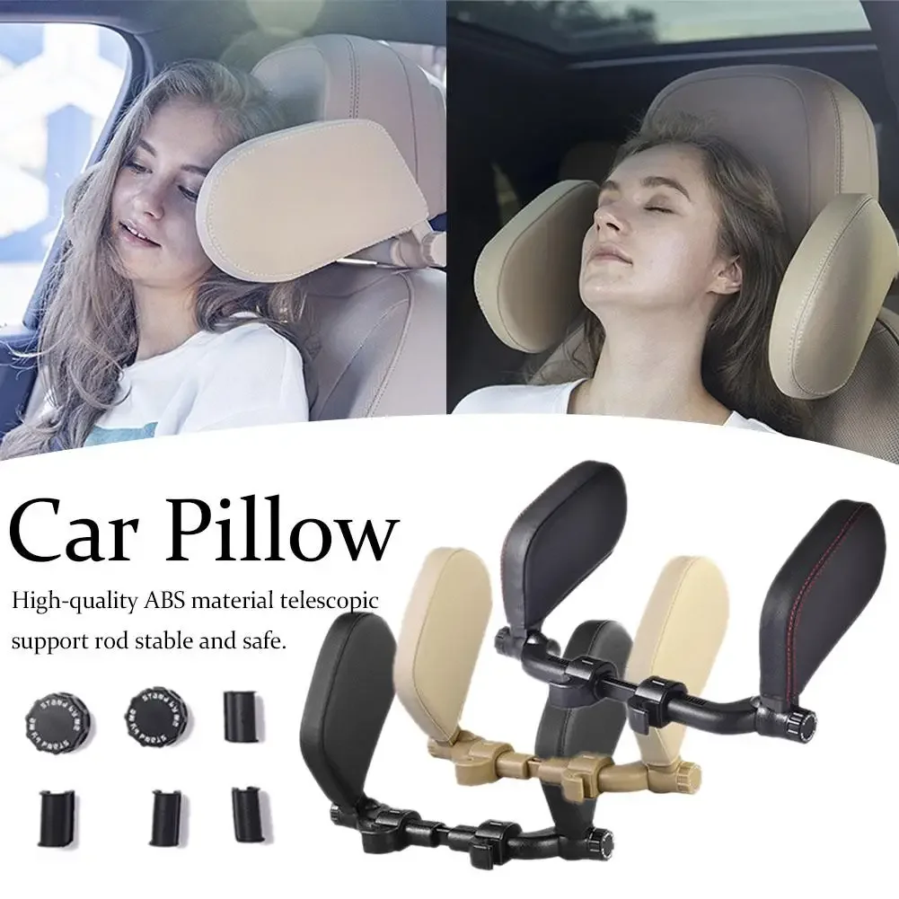 Car Seat Headrest Travel Rest Neck Pillow Support Solution For Kids And Adults Children Auto Seat Head Cushion Car Pillow