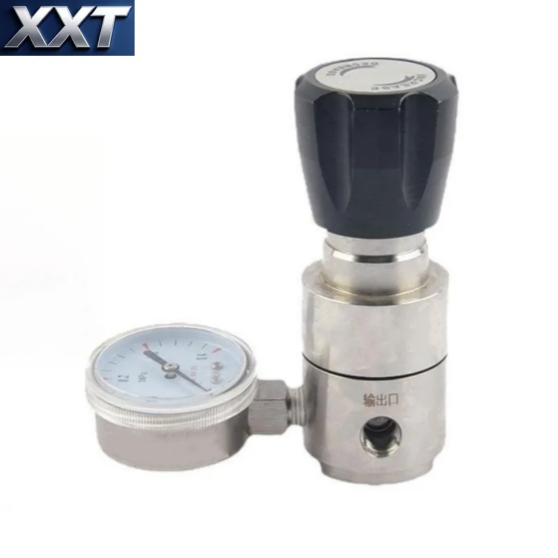 SS316 Single Stage Pipeline Pressure Adjustment Device Panel Mount Structure For Industrial Medium Supply System