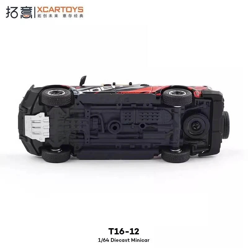 XCARTOYS 1/64 T16-12 Veicolo a motore in lega Pressofuso in metallo Bambini Regalo di Natale Giocattoli per ragazzi Regalo di compleanno Decorazioni da collezione per adulti