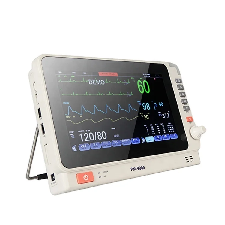 PM-9000 10 inch Medical Ambulance Multiparametro Portable  Patient