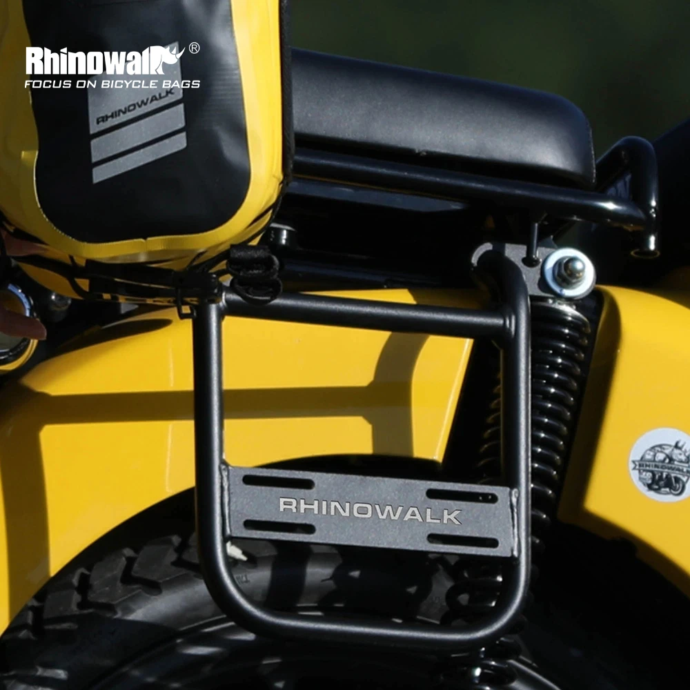 

Rhinowalk Abrasion Resistant Motorcycle Side Saddle Bag Mounting Rear Rack Motorcycle Rear Rack For HONDA CROSS CUB (C110x)