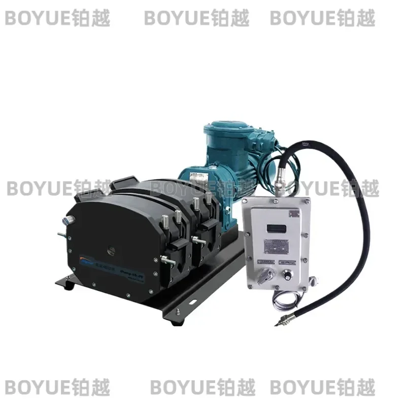 Industrial Peristaltic Pump 40L Large Flow High Precision Explosion Proof IP54 Water Transfer System for Chemical Liquid