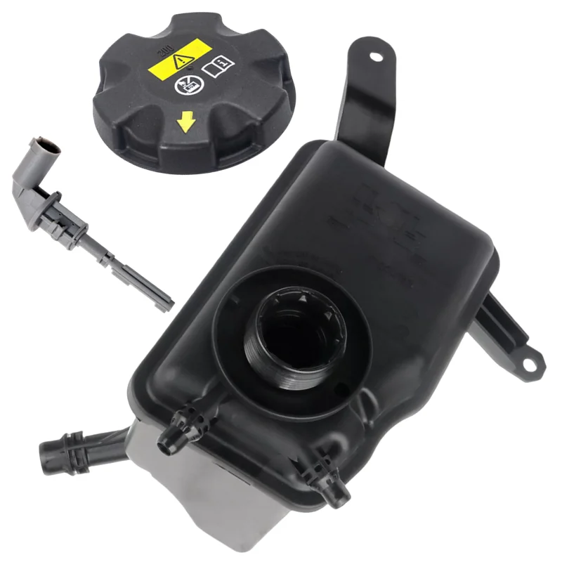 

17137542986 Coolant Expansion Tank With Cap With &Level Sensor For BMW E60 E61 E63 E64 520i 523i 525i 530i 540i 550i 630i 650i