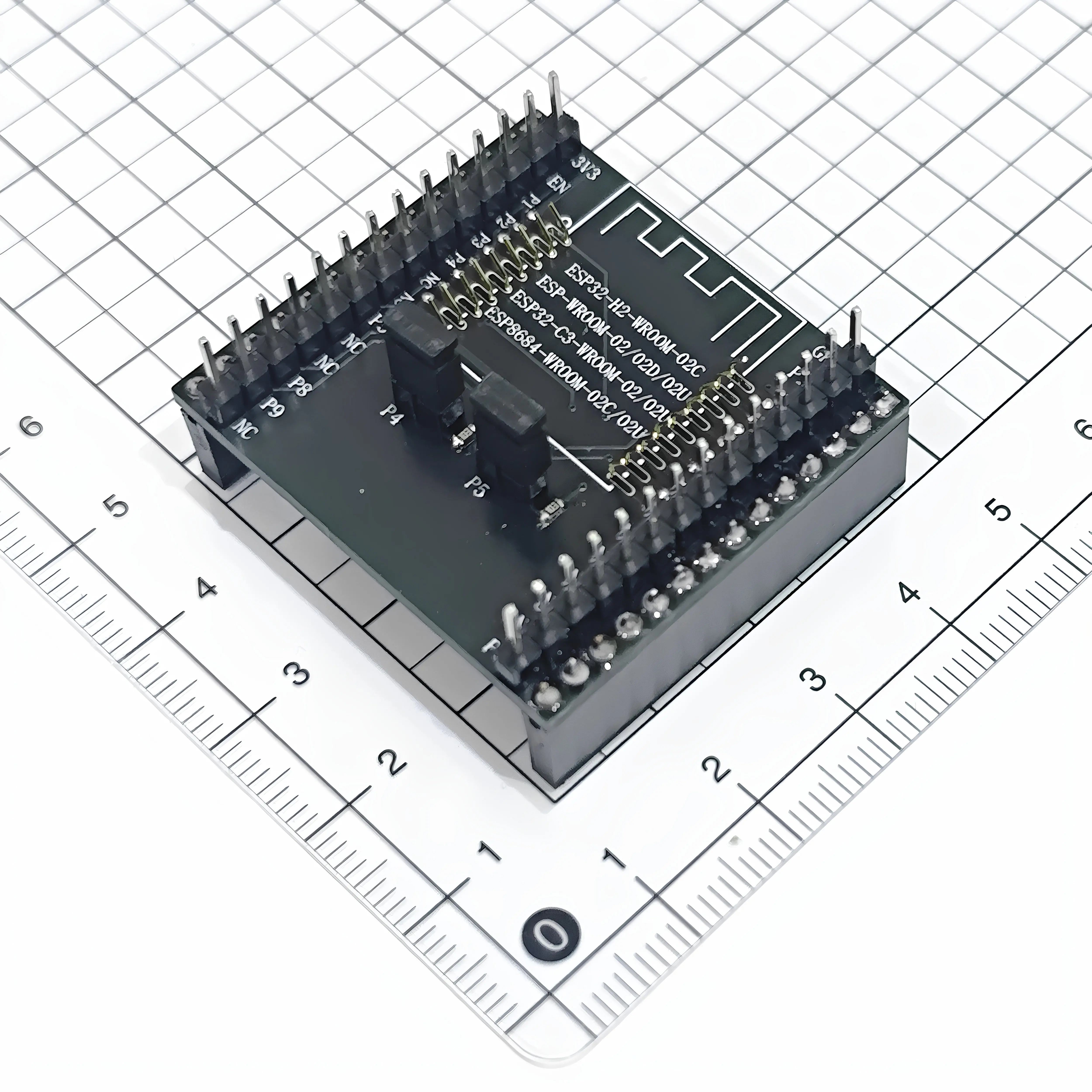 ESP32-C3/H2-02/02U/02C module program download programming base adapter board development base plate