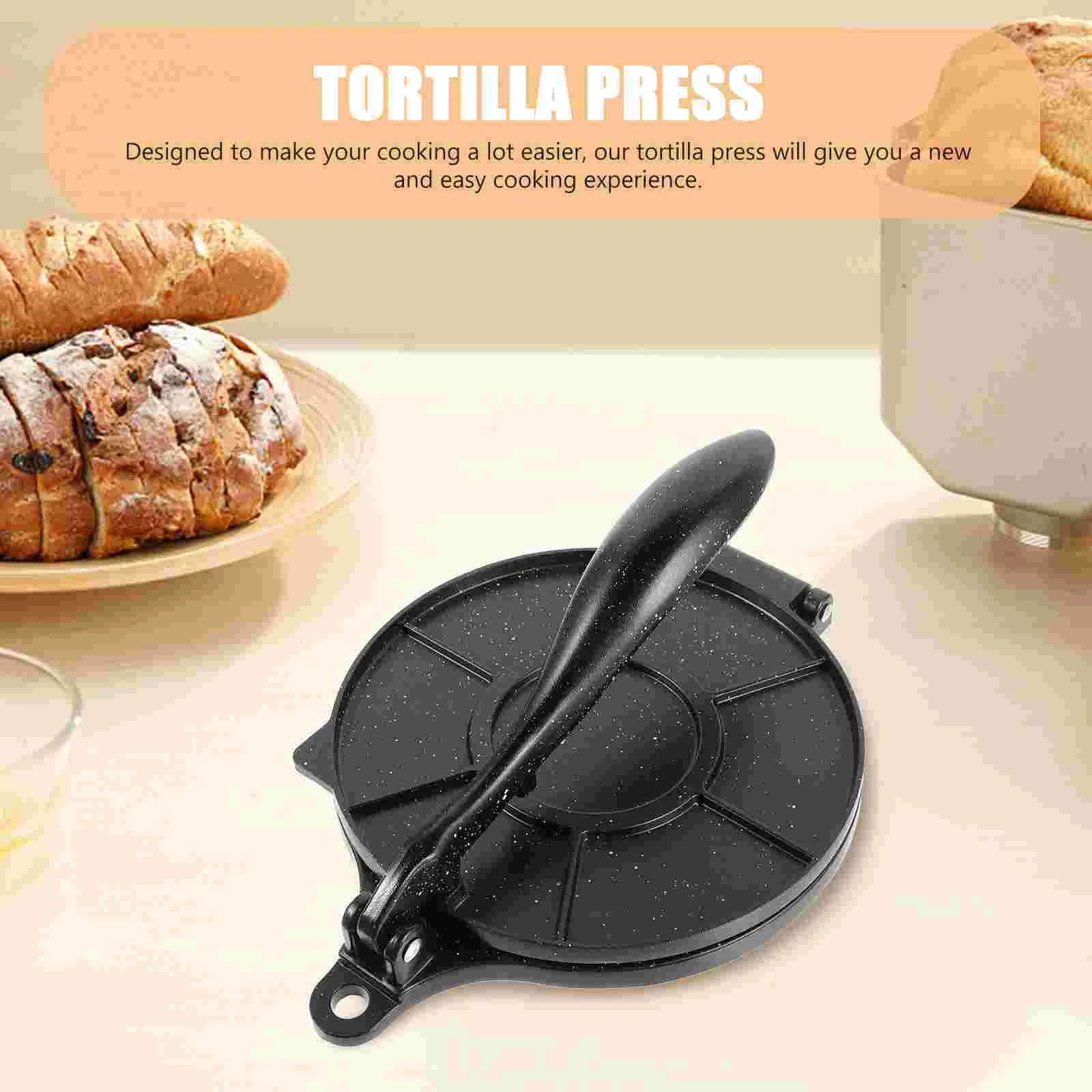 Cake Press Dough Flour Tortilla Maker Corn Tortillas Mexican Napkins Best Pizza Pressing Tool for Presser Reusable Round Woman