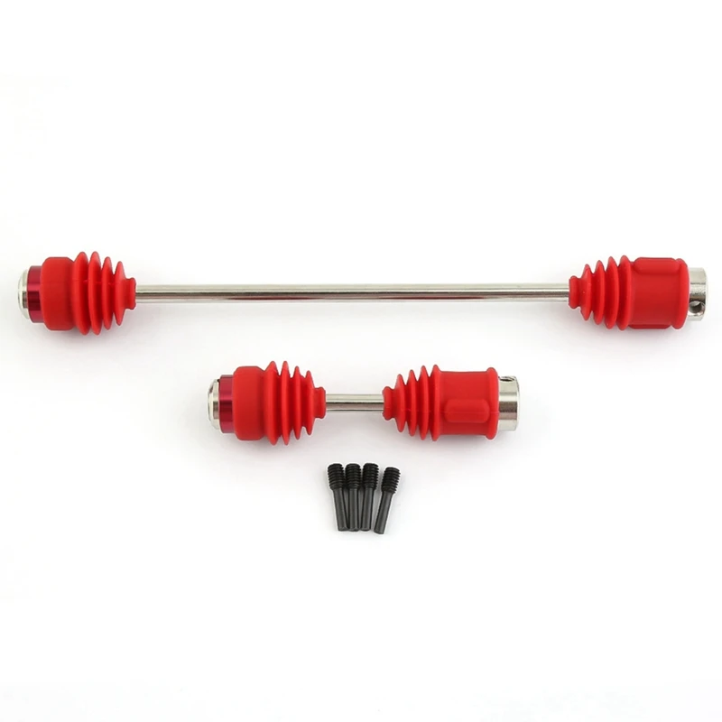 Metal Steel Upgrades Parts Accessories Center Driveshafts CVD 8655R With Dust Boots For 1/10 Traxxas E-Revo Erevo 2.0 Red