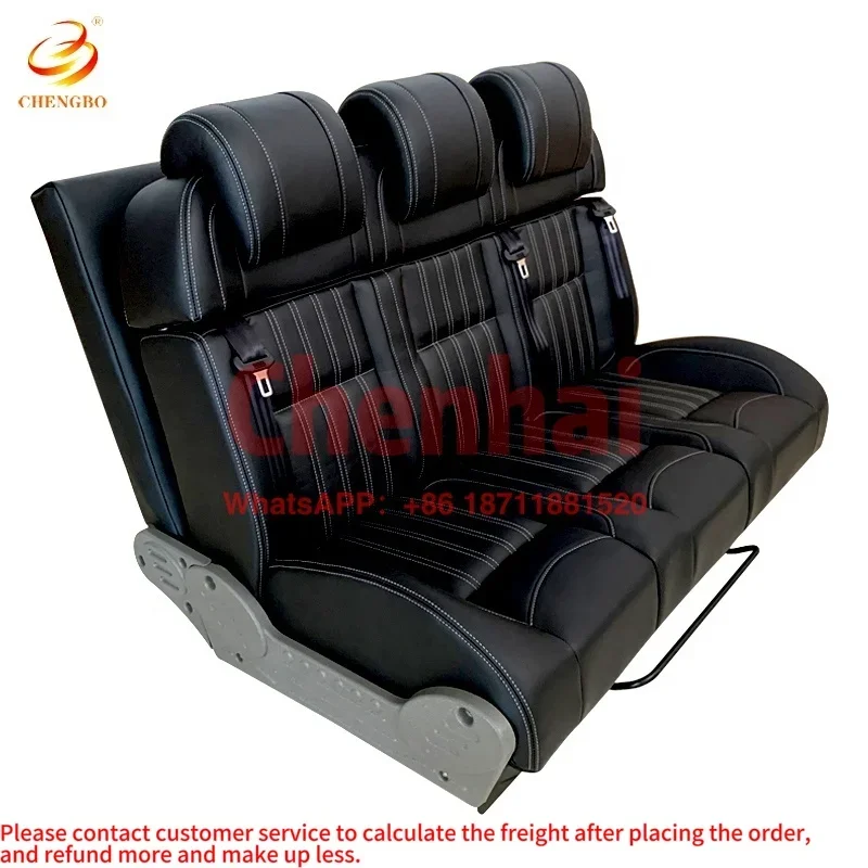 Customized2023 Hot Sale Custom Refitted Multi Functional RV Seat Bed Adjustable Reclining Luxury Van Seat