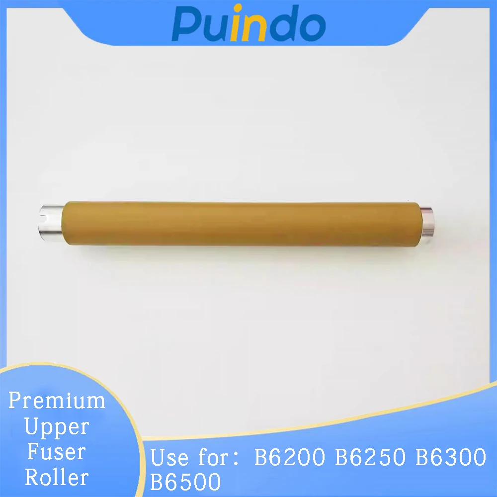 4PCS Long Life Upper Fuser Roller for OKI B6200 B6250 B6300 B6500 Premium Upper Roller