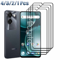Full Cover For Umidigi G9A G9C G9T G9 5G Screen protector Front Tempered glass film 9H Anti-Scratch 4/3/2/1PCS