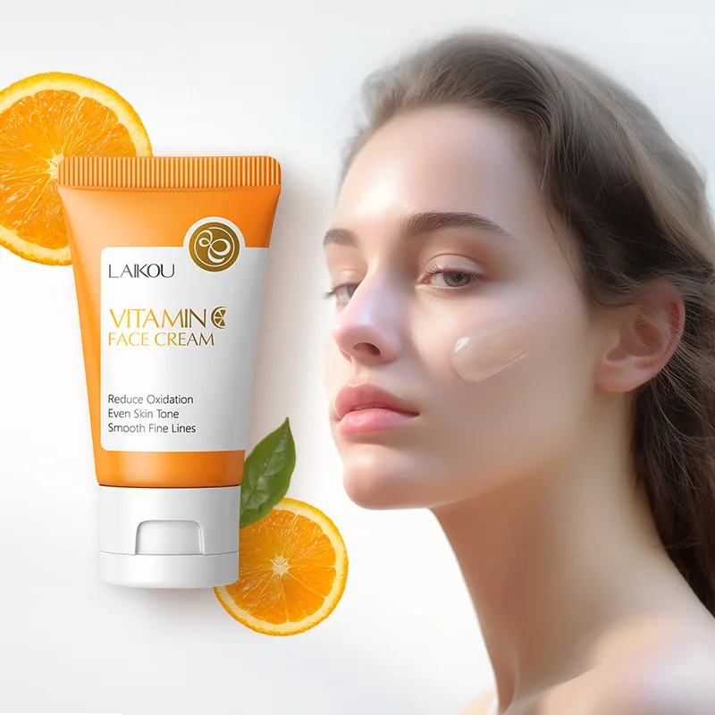 LAIKOU Vic Face Cream Moisturizing Hyaluronic Acid Vitamin C Facial Cream Skincare Face Whitening Creams Nourish the Skin 30g