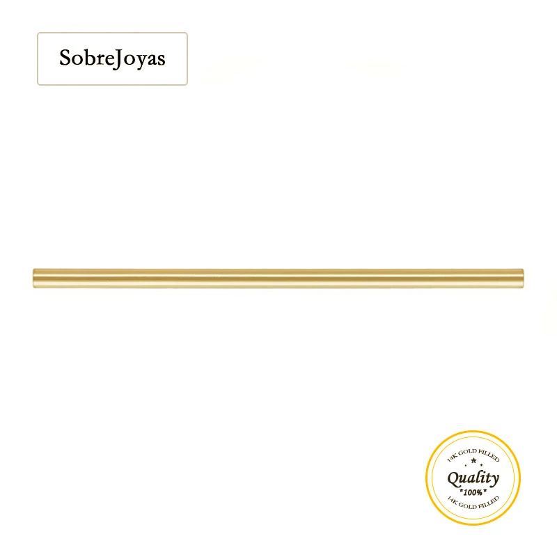 

1,0x25,5 мм режущая трубка 14K позолоченная прямая режущая трубка-бусина разделитель бусина заполненная золотом трубка-бусина гипоаллергенный ювелирный аксессуар