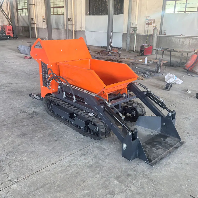 CE EPA Compliant Mini Loader Front Crawler Concrete Mixer Machine 5 Ton Engine Motor Pump Core Track Model Competitive Prices