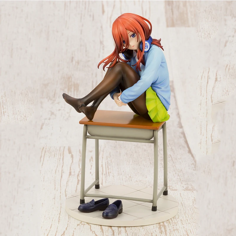 In Stock Genuine KOTOBUKIYA Gotoubun No Hanayome  Nakano Miku 1/8 H=190MM Collection Series Model Cartoon Character Garage Kit