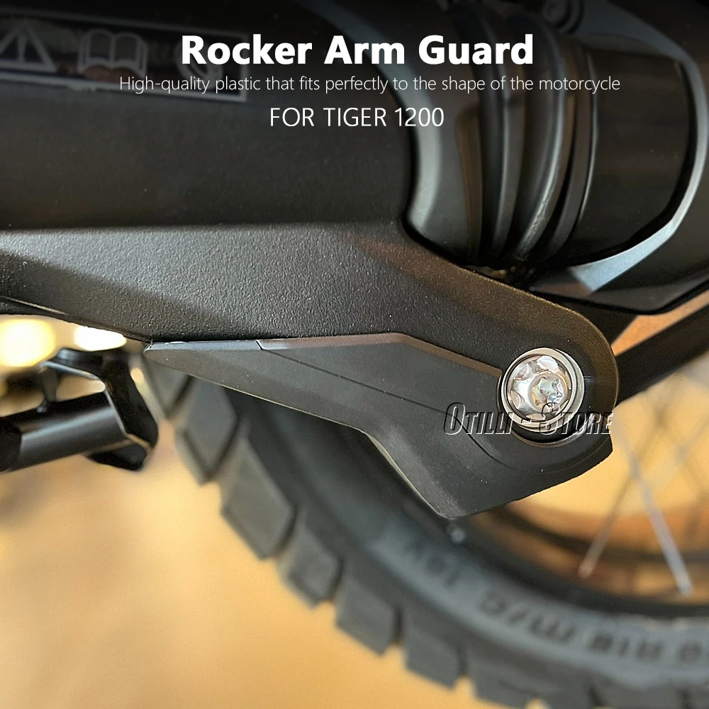 

1 Set Swingarm Guard Protector Swing Arm Protection Cover Black Plastic For TIGER 1200 TIGER1200 Tiger 1200 Tiger1200