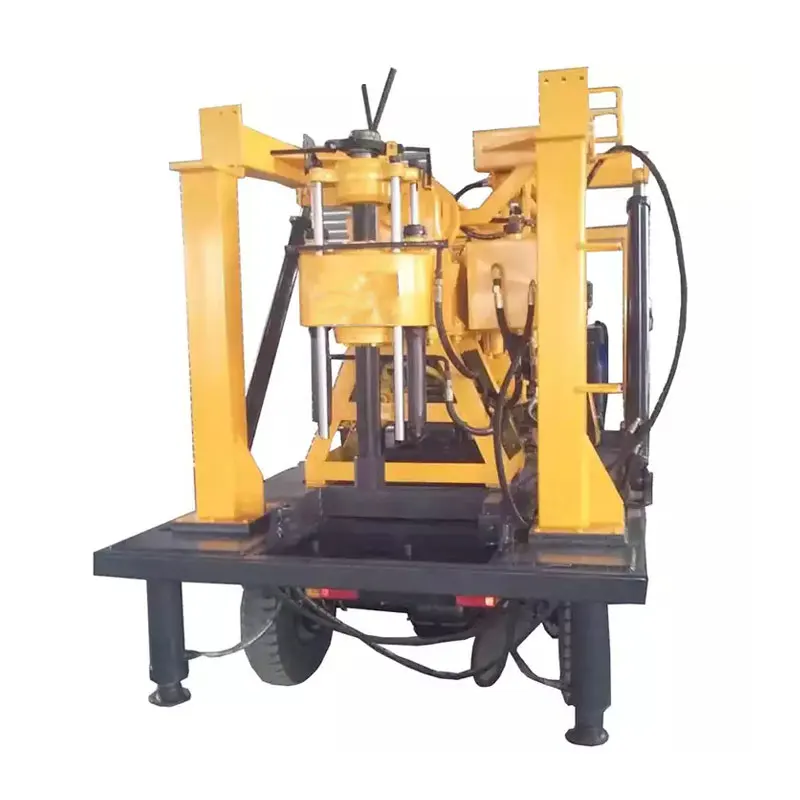 200M Full Hydraulic Deep Tricycle Type Car Drilling Rig Water Well / Core Drilling Rig Truck / Rotary Truck Mounted Drilling Rig