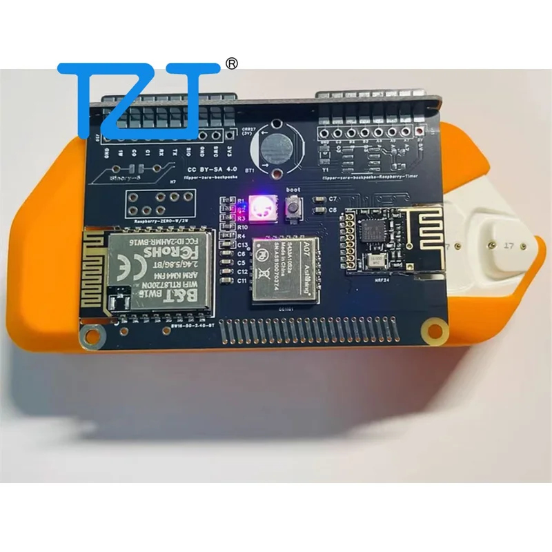 TZT Backpacks 3-IN-1 5G CC1101 NRF24 Module Security Testing IoT Research Opensource Development for Flipper Zero