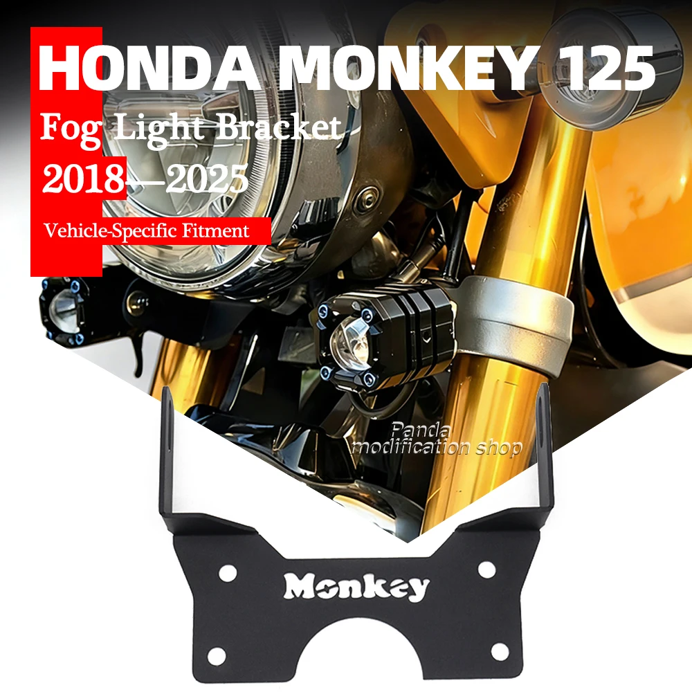 

Fog Light Bracket MONKEY 125 Auxiliary Light Mount For HONDA MONKEY125 2018 2019 2020 2021 2022 2023 2024 2025