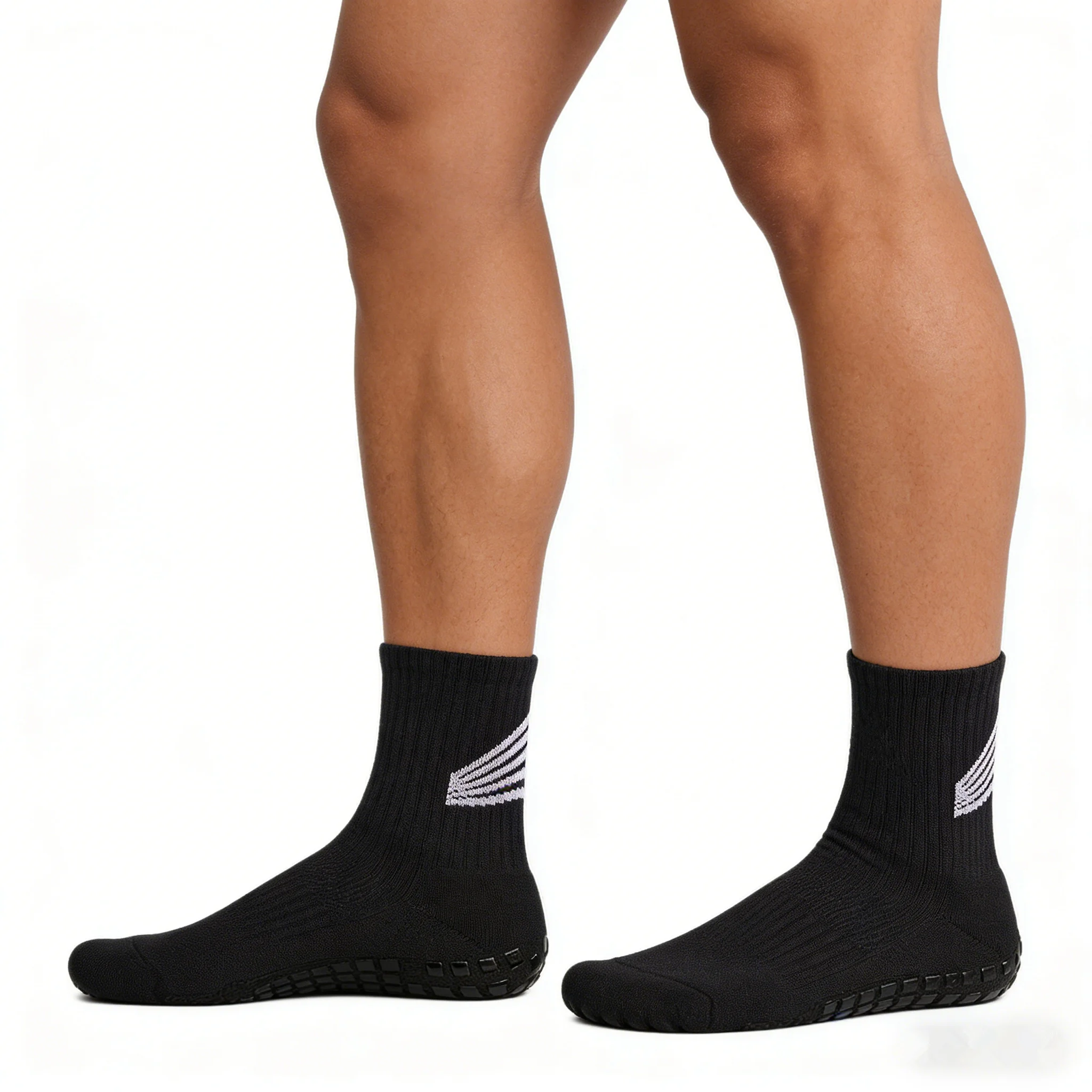 جوارب تزلج للرجال والنساء غير قابلة للانزلاق، جوارب رياضية لكرة القدم وكرة السلة وركوب الدراجات والجري والمشي لمسافات طويلة والتنس #4