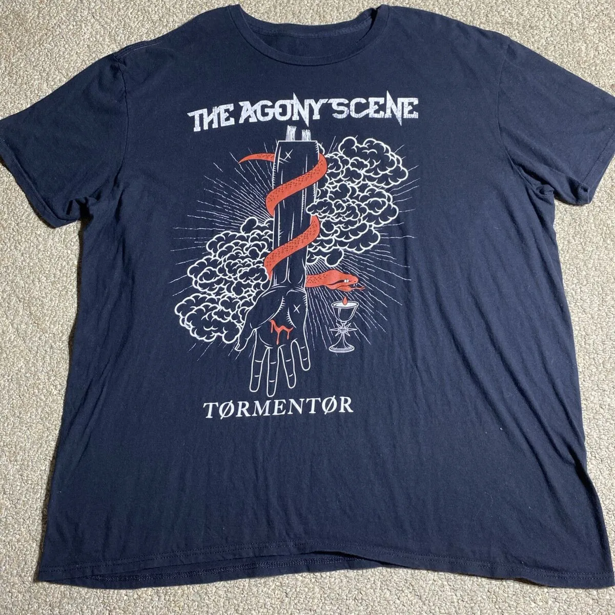 

VTG The Agony Scene Tormentor Gift Fans Black All Size S-5XL Shirt AL762