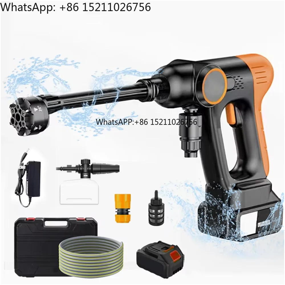 

2000Mah Professional Cordless High Pressure Fast Charger Car Washer Equipamiento Steam Car Wash Machine Machines for Car Wash