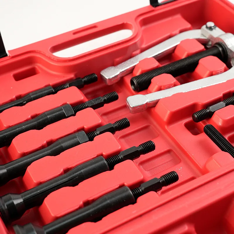 16pcs Bearing Puller Set Inner Bearing Remover Auto Repair Tool Kit Blind Hole Bushing Extractor Removal Tools with Storage Case
