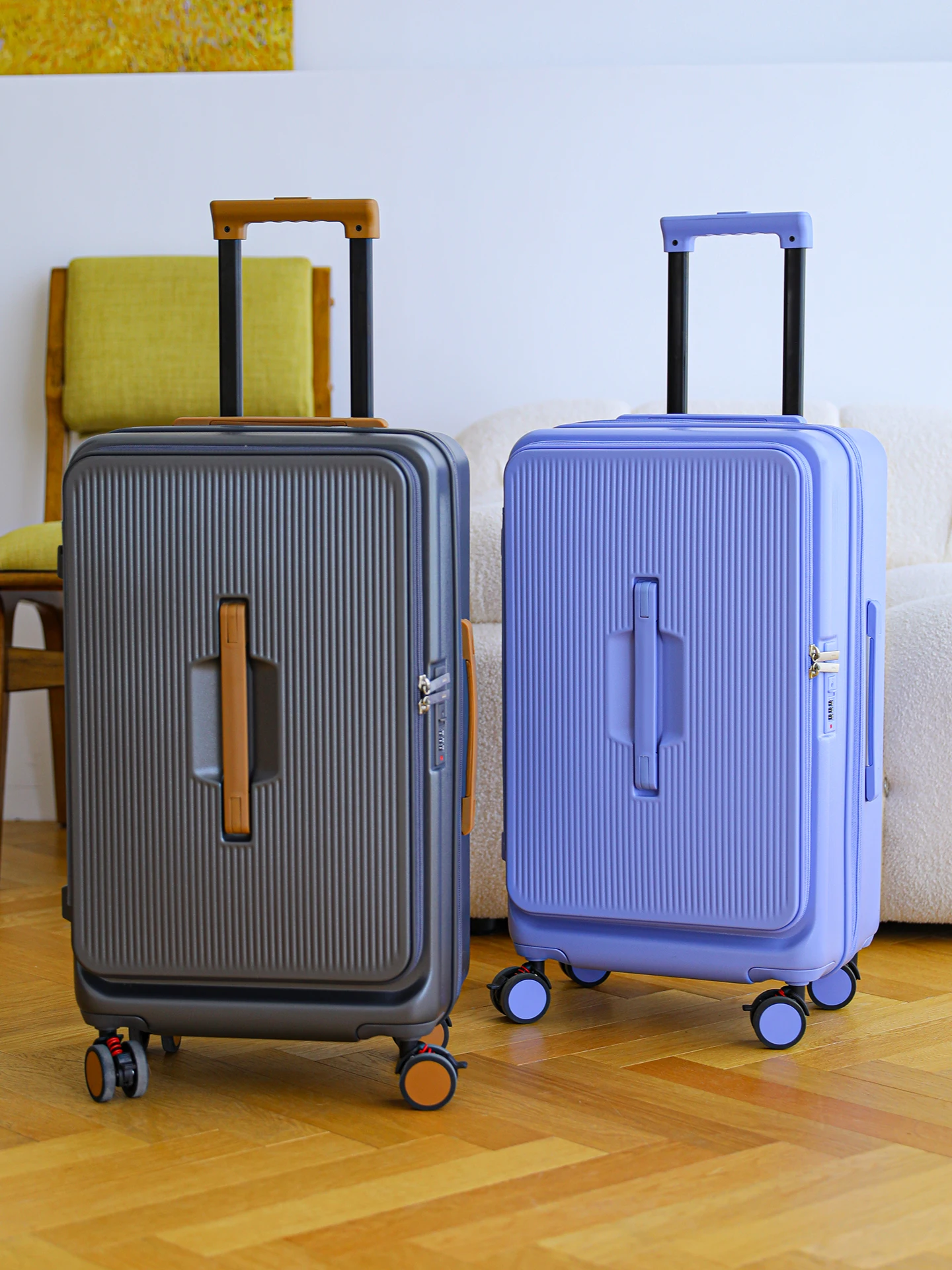 

Большой вместительный чемодан на 28 дюймов с расширяемой боковой крышкой для путешествий, деловых поездок, для мужчин и женщин, модный, стильный, на колесиках.