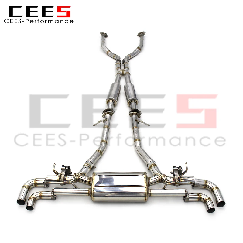 CEES Catback Exhaust System For Lexus LC500 LC500H 3.5L 2016-2021 Exhaust valve control Exhaust Pipe