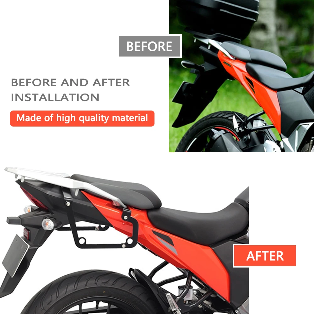 FOR V-STROM 250 SX 2022-2025 Saddle bag side case holder VSTROM 250SX storage bag luggage rack luggage rack side case holder