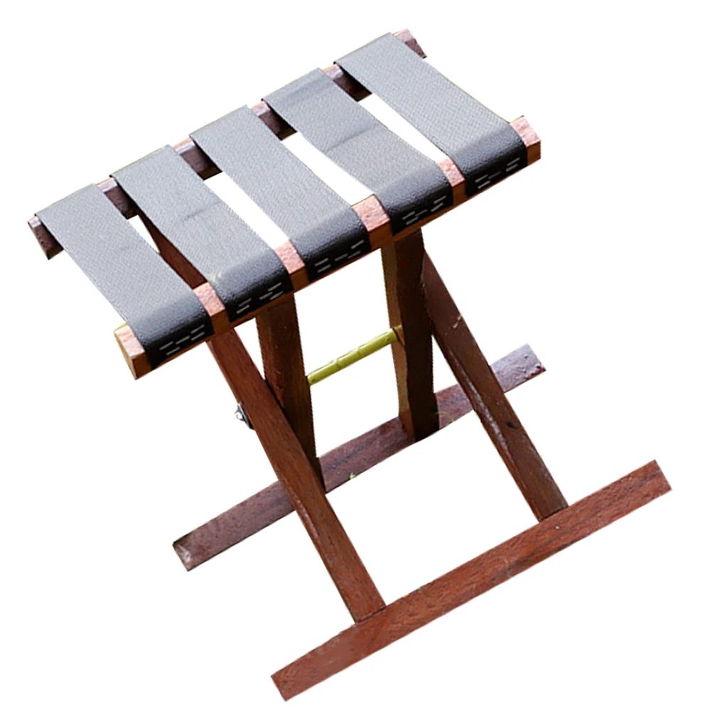 

Folding Stool Height Portable Camping Bench Garden Garden Stool Footstool Lightweight Travel Outdoor BBQ Fishing