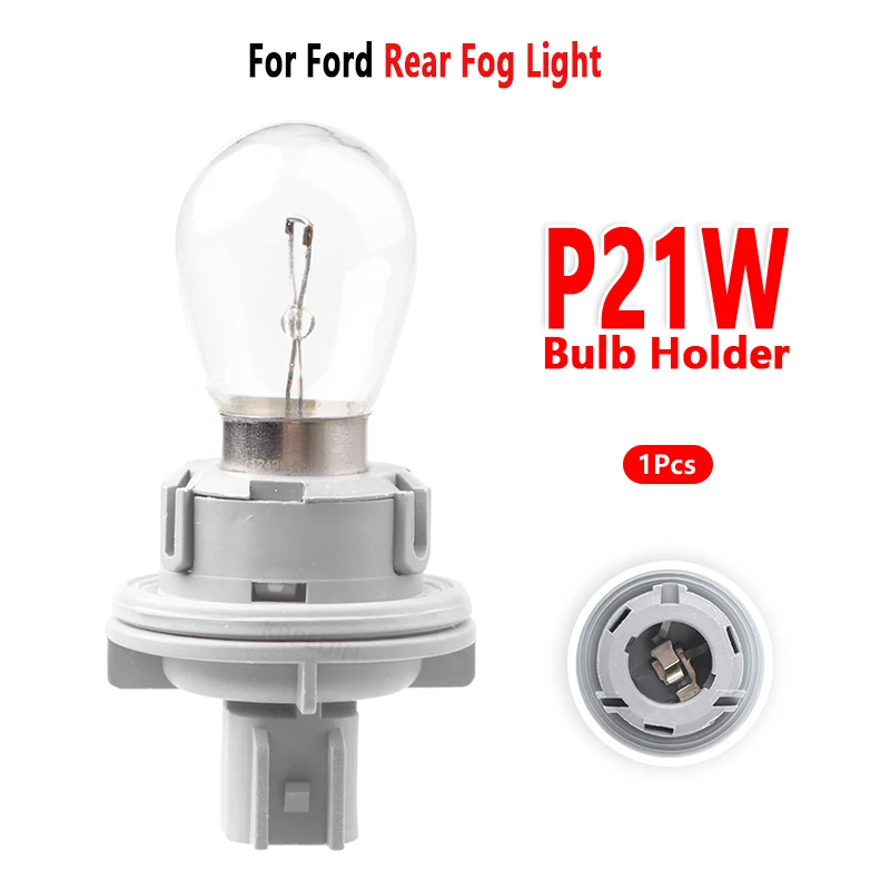 For Ford Focus 2004-2008 Rear Fog Light P21w Bulb Holder Socket Base 4053872 1Pc