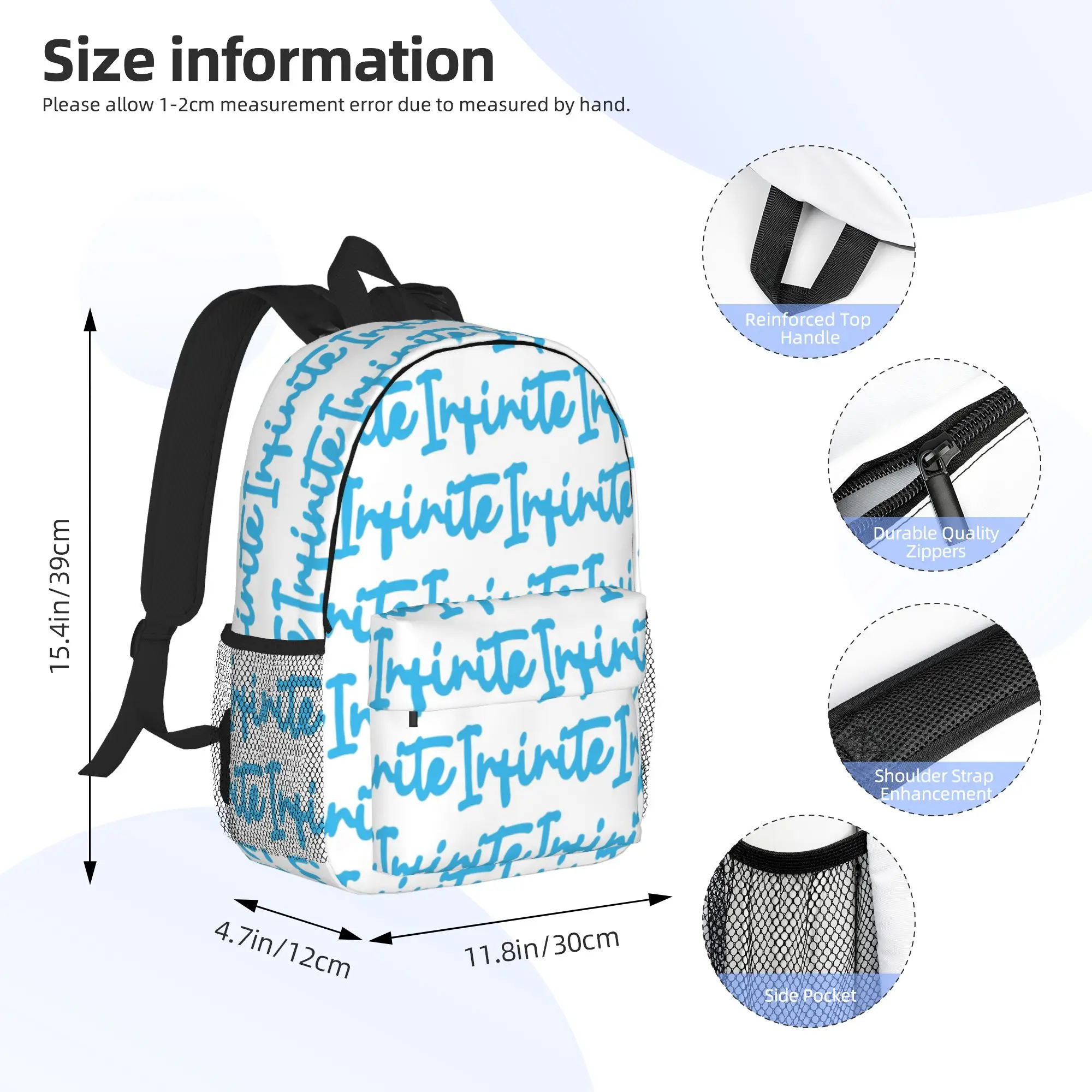 Caylus Merch Infinite Backpack Hot Sale Daypack Large Capacity Boys Girls BookBag Shoulder Bags for Men Women School Bag