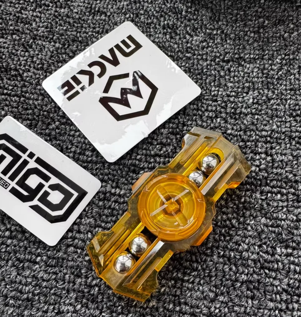 Used EDC MACKIE PEI Sacred Sword spinner Fingertip gyroscope Decompression toys