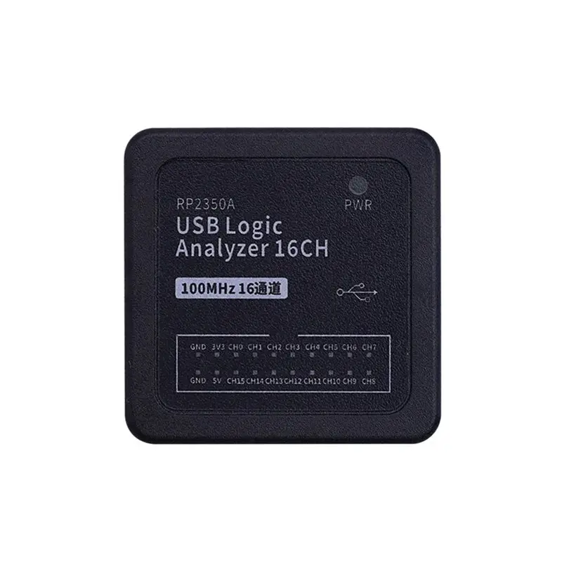 B14C RP2350A Microcontroller 16CH USB-C USB Logic Analyzer Digital Signal Synchronous Acquisition