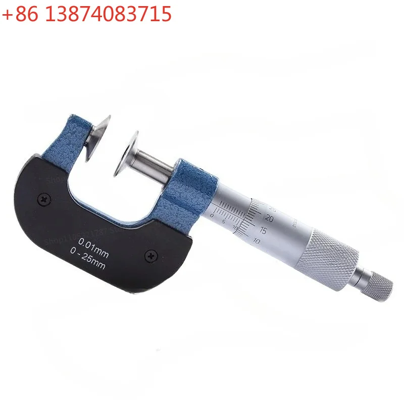 For Straight Forward Common Normal Micrometer/butterfly Pan Head Paper Thickness Film Thickness 0-25mm