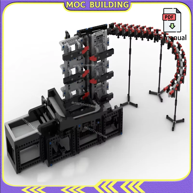

Lift Module Ball Factory Great Ball Contraption GBC Model Moc Building Blocks Bricks Creative Toy Xmas Gifts