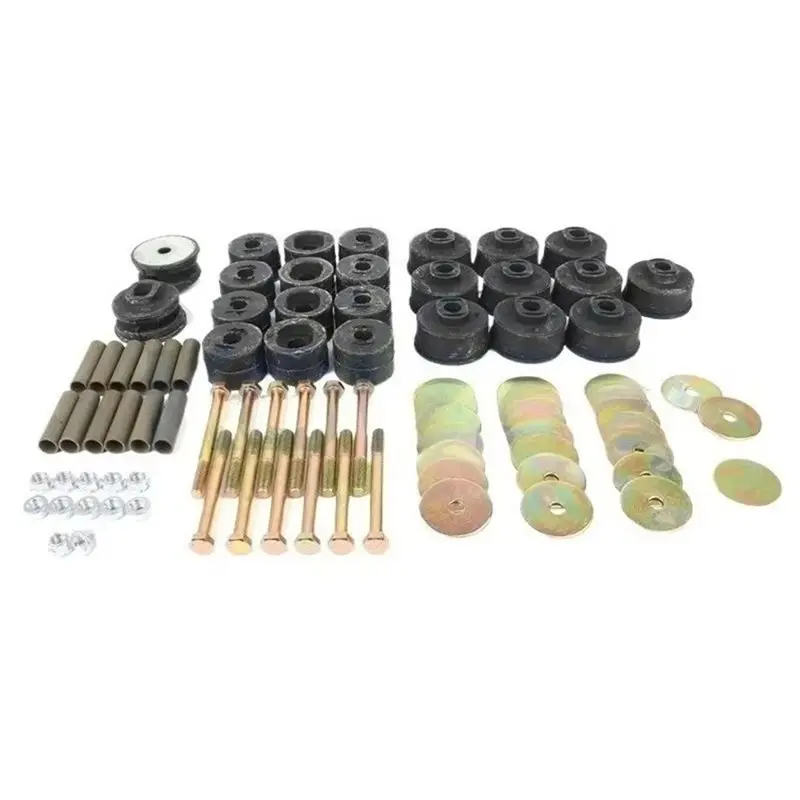 

Комплект опор кузова для Mitsubishi Montero 83-91 и Montero Sport 1996-2004 - включает детали MB675982, MB275630, MB275632