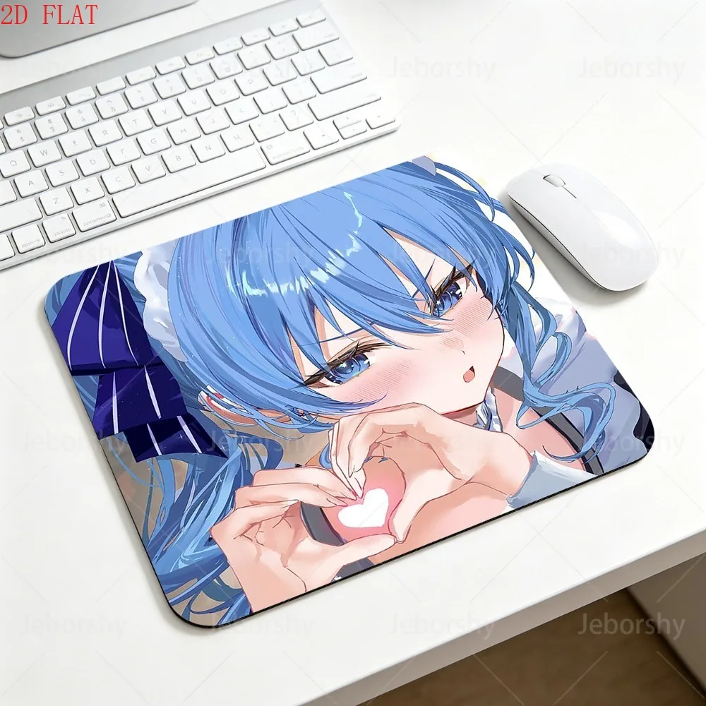 

Hoshimachi Suisei Vtuber Mouse Pad Anti-slip Waterproof Desk Mat for PC Laptop Gaming Office