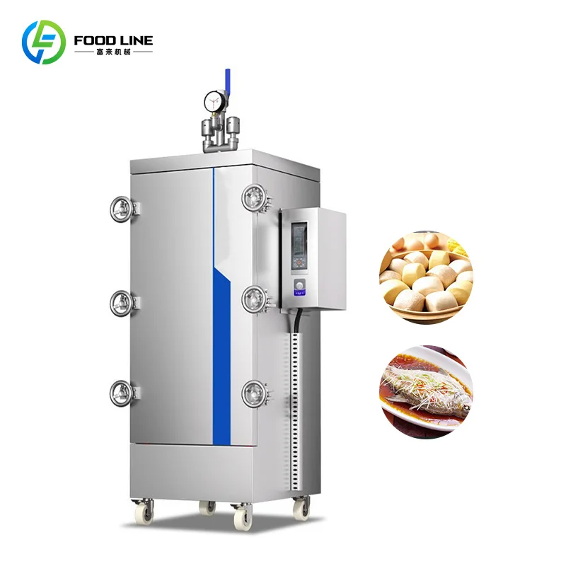 Commercial Electric Large Food Steamer Customized Fast Food Restaurant Equipment Ideal For Indian Food Catering And Restaurant