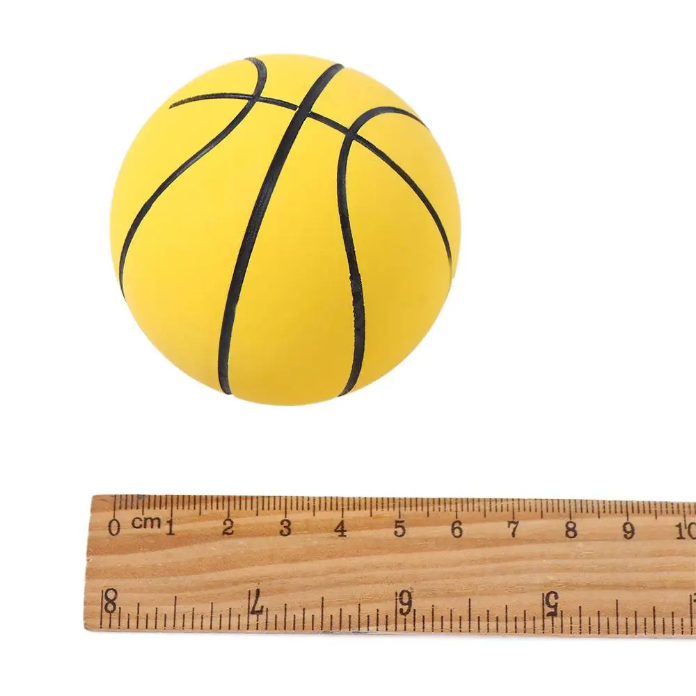 

Sports Colorful Stress Relief for Adult Elastic Bouncy Balls Mini Basketballs Anti Anxiety Jumping Balls