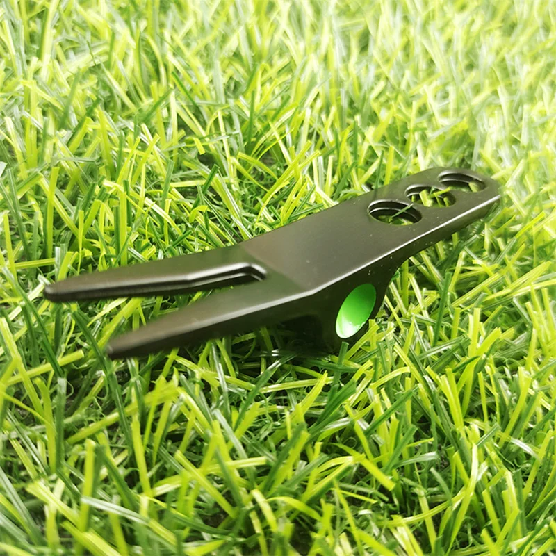 New Zinc Alloy Golf Fork For Scotty Cameron Pivot Tool Green Aluminum Collector Tin Golf Repair Divot Tool Accessories Wholesale