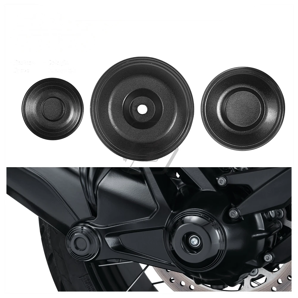 

For BMW R1200 R1250 GS/ADV R/RS/RT and R Nine T Scrambler 40 Years Edition Motorcycle Rear Axle Sliders Cover Protector