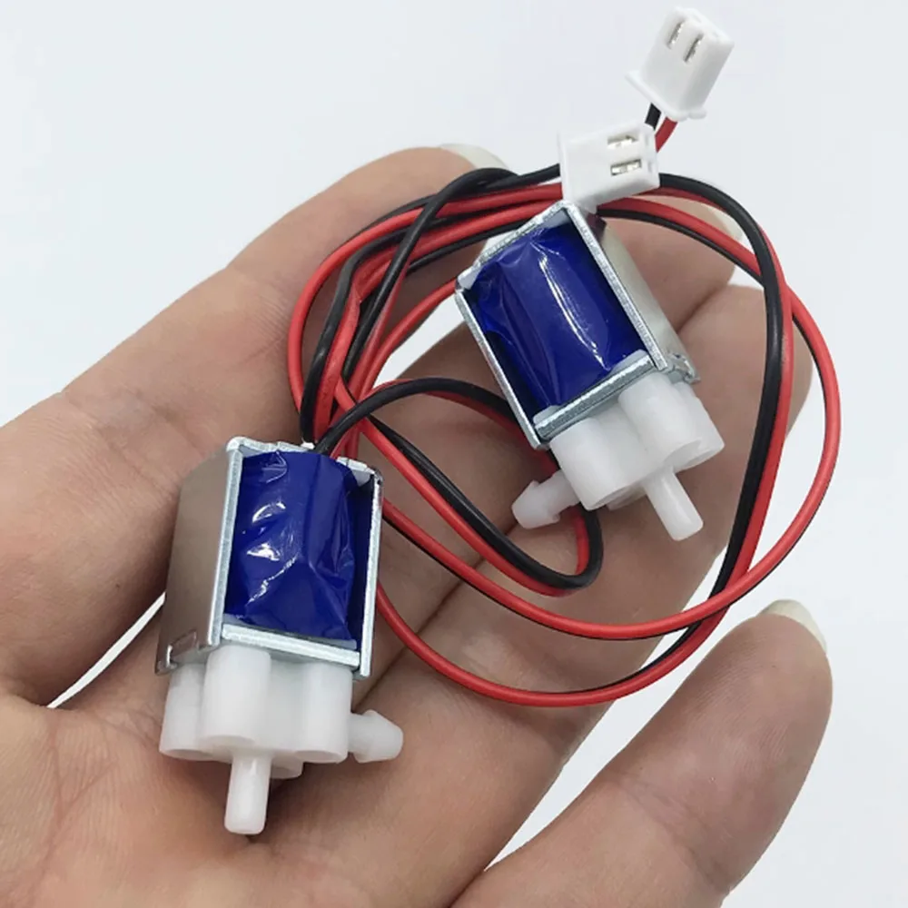 DC 3.7V 6V 12V Micro 2-position 2-way Solenoid Valve Normally Cosed DC Valve Vacuum Mini Electromagnetic Valve N/C Air Switch