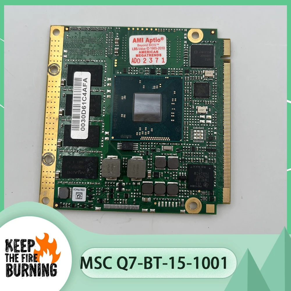 For MSC Technologies LY40C98401 Industrial Control Motherboard MSC Q7-BT-15-1001 PCBFTX